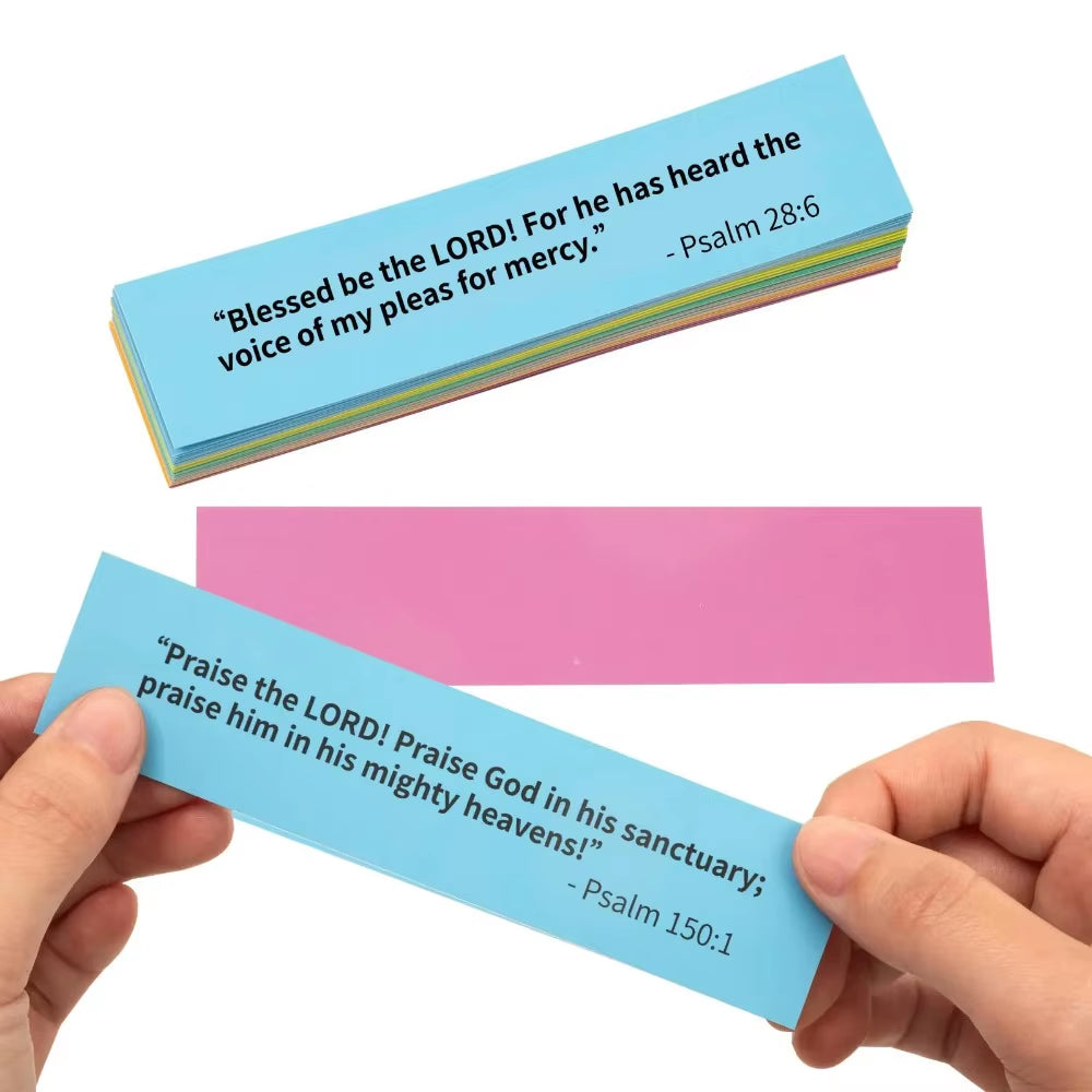 Colorful Bible Verses Jar Color Coded Emotions and Feelings Scripture Jar Christmas Gifts Handmade Blessings Jar