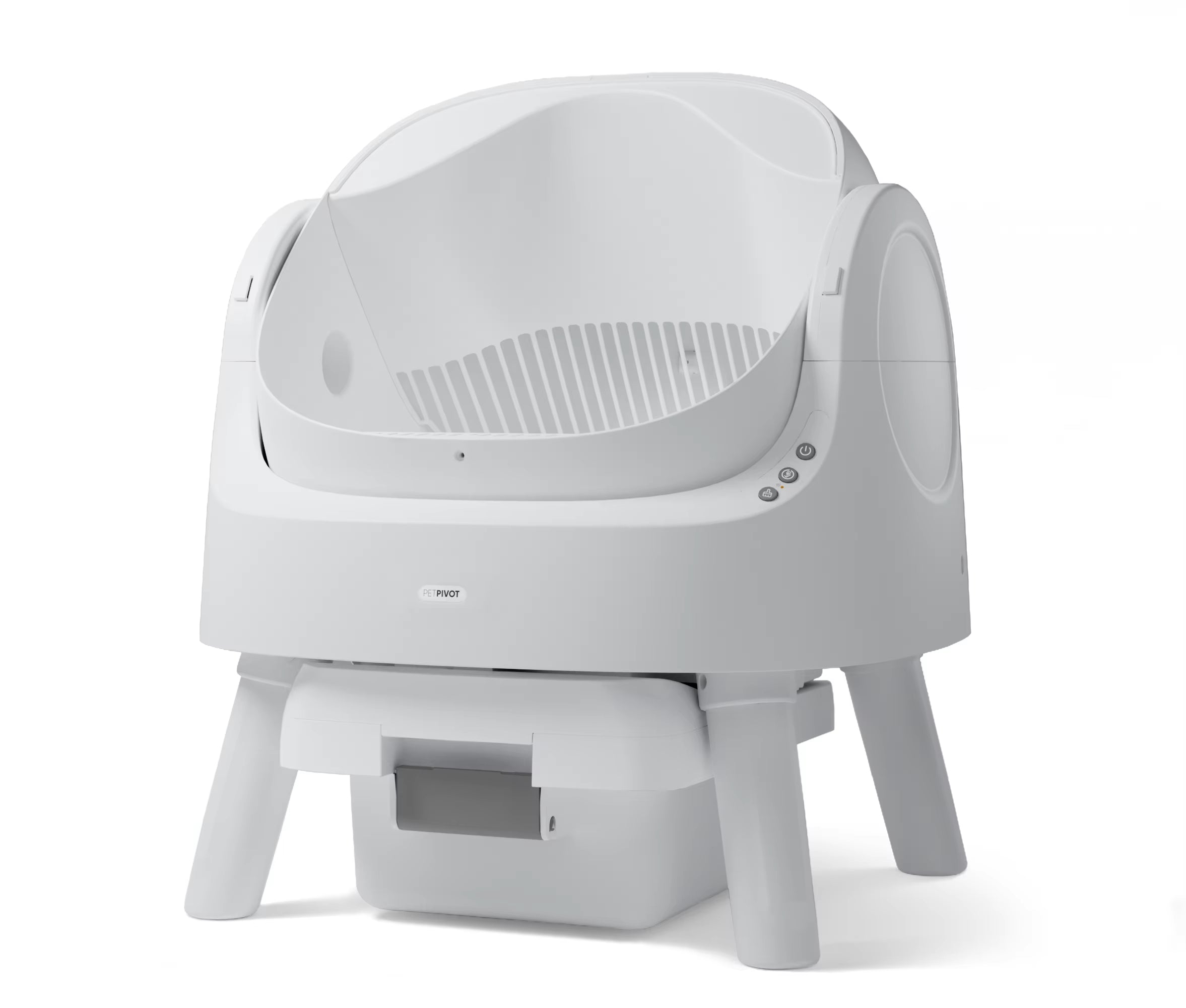 2024 Petpivot New Design Closed Automatic Intelligent Cat Litter Box Cat Toilet Cat Sandbox